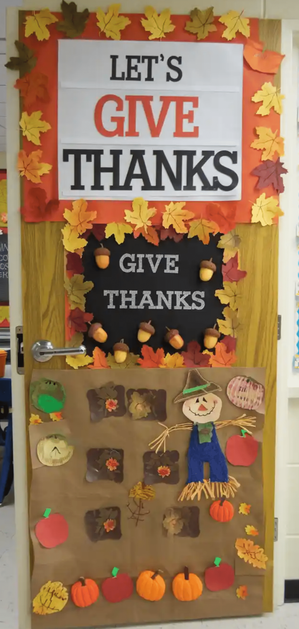 Fall Door Decoration Ideas to The Classroom