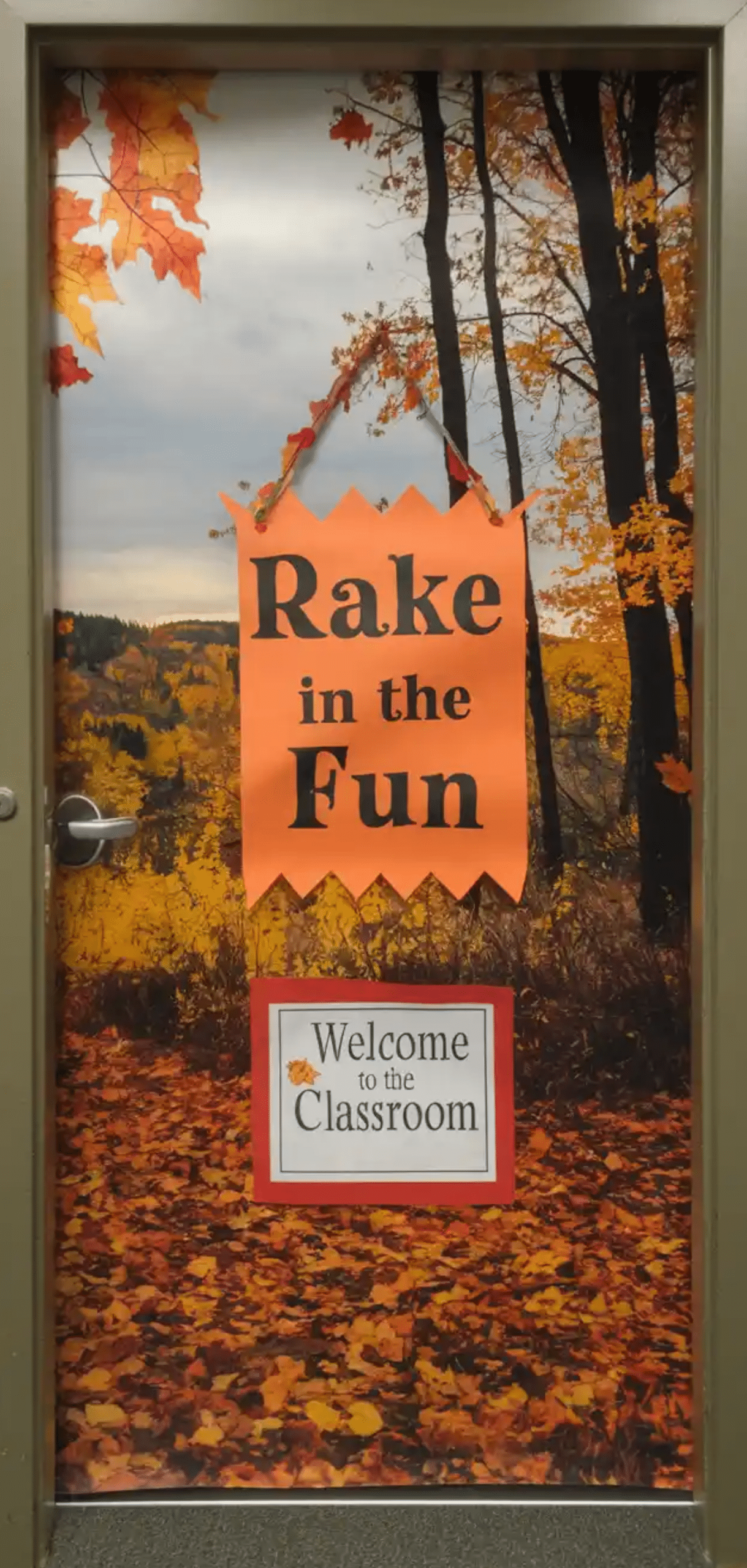 Fall Door Decoration Ideas to The Classroom