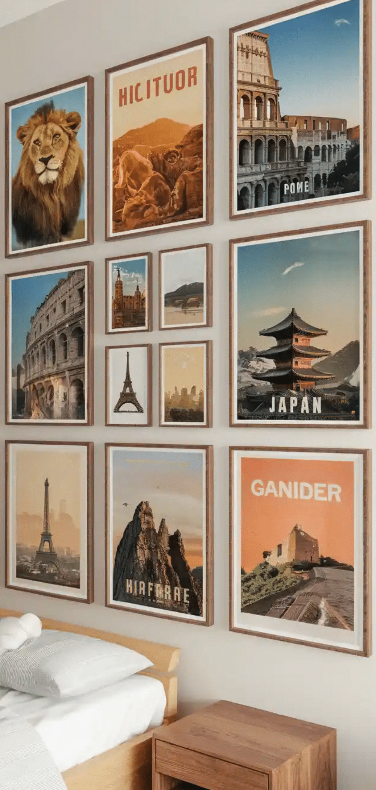 Posters On Wall Decor Bedroom Ideas