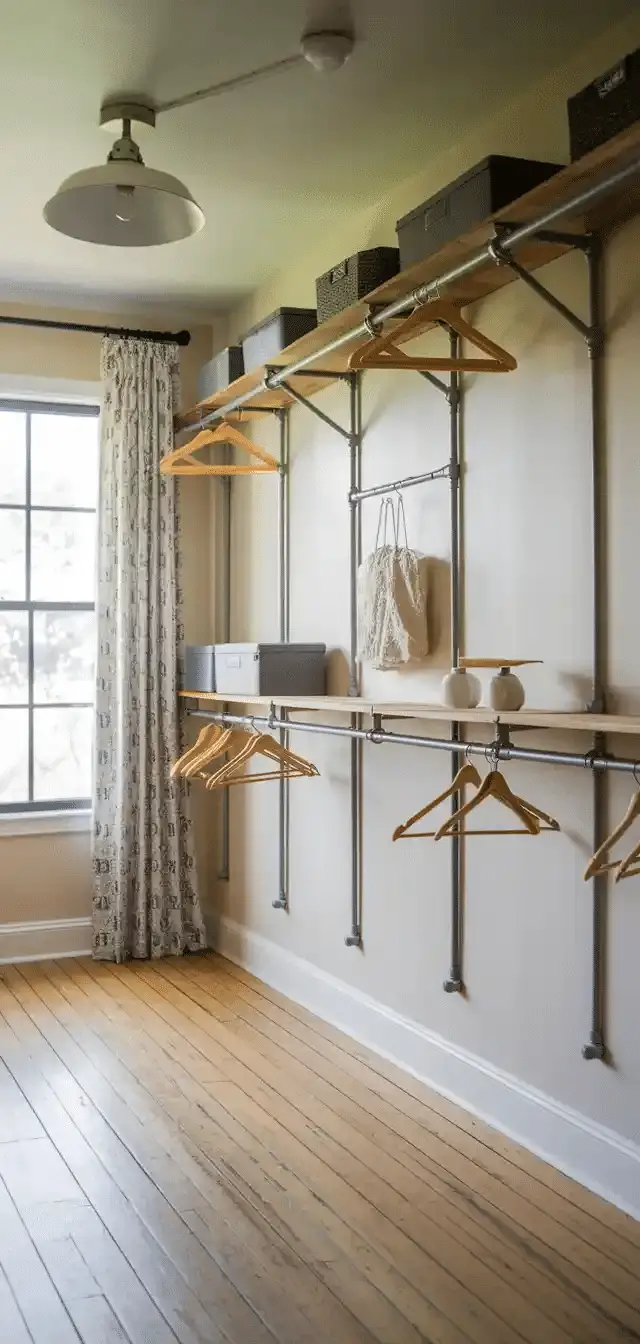 Open Concept Closet