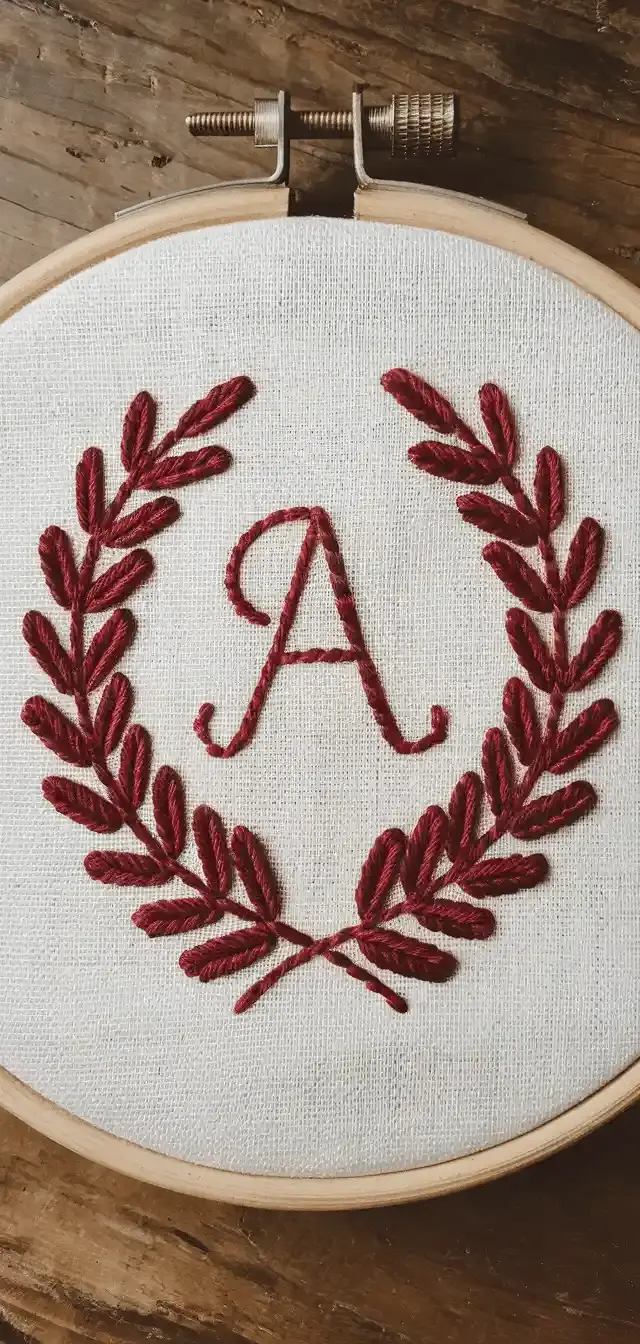 Embroidery with Flowers