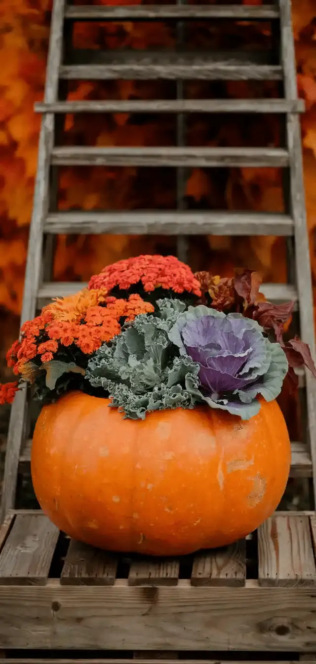 Fall Container Planter