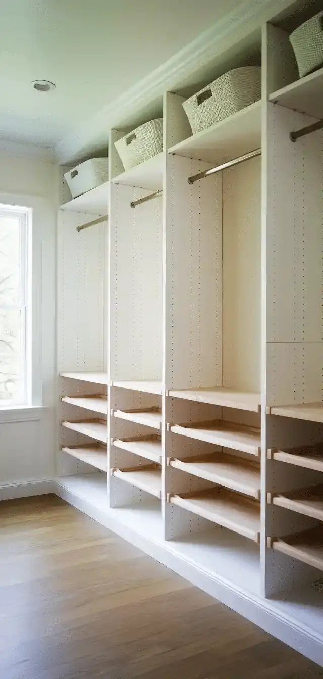 Built-In Closet Storage