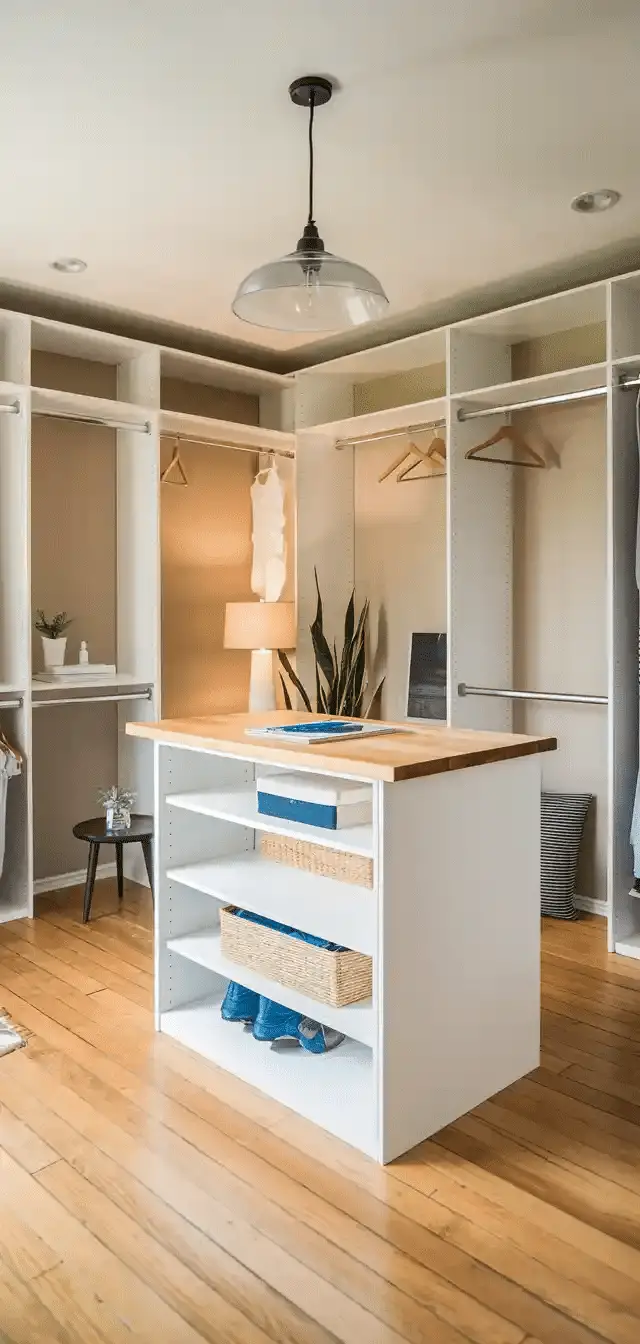 Open Concept Closet