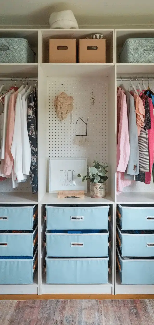 Open Concept Closet