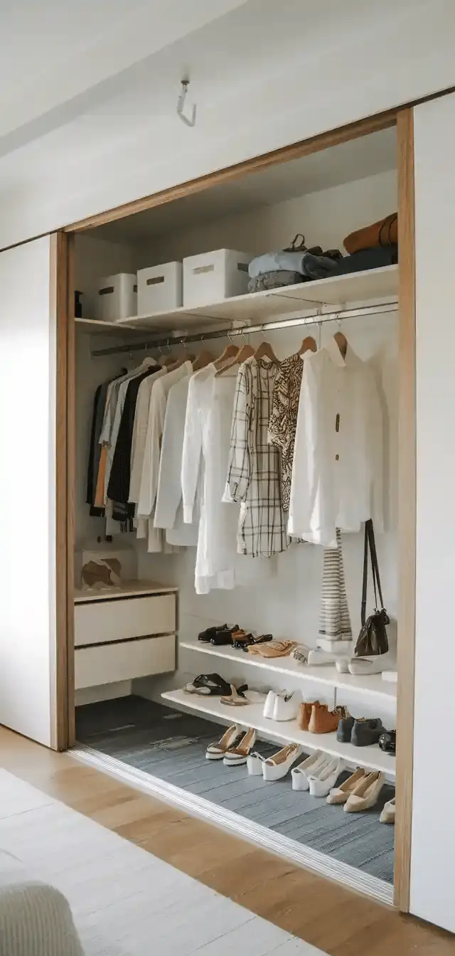 Open Concept Closet