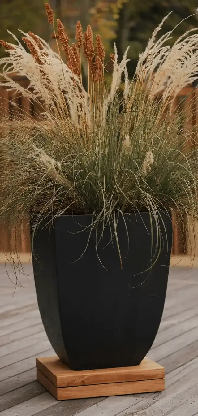 Fall Container Planter