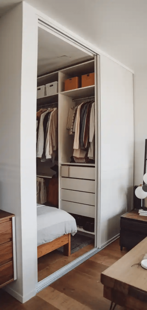14 Easy DIY Open Concept Closet Ideas - The Mega Mom