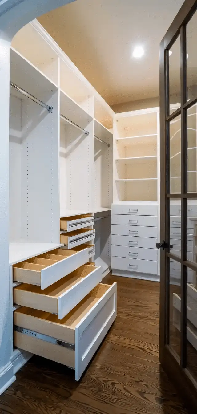 Built-In Closet Storage