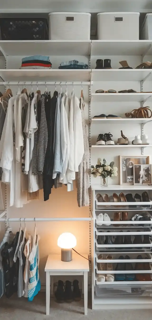 Open Concept Closet