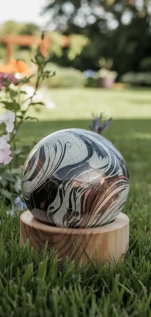 DIY Garden Globe