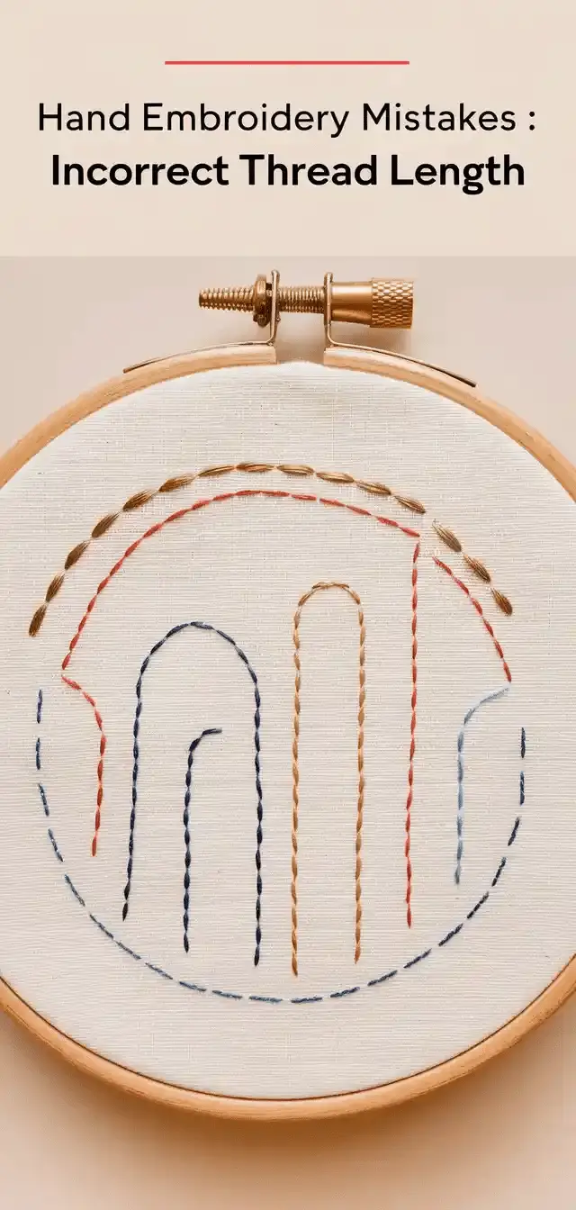 Embroidery Mistakes