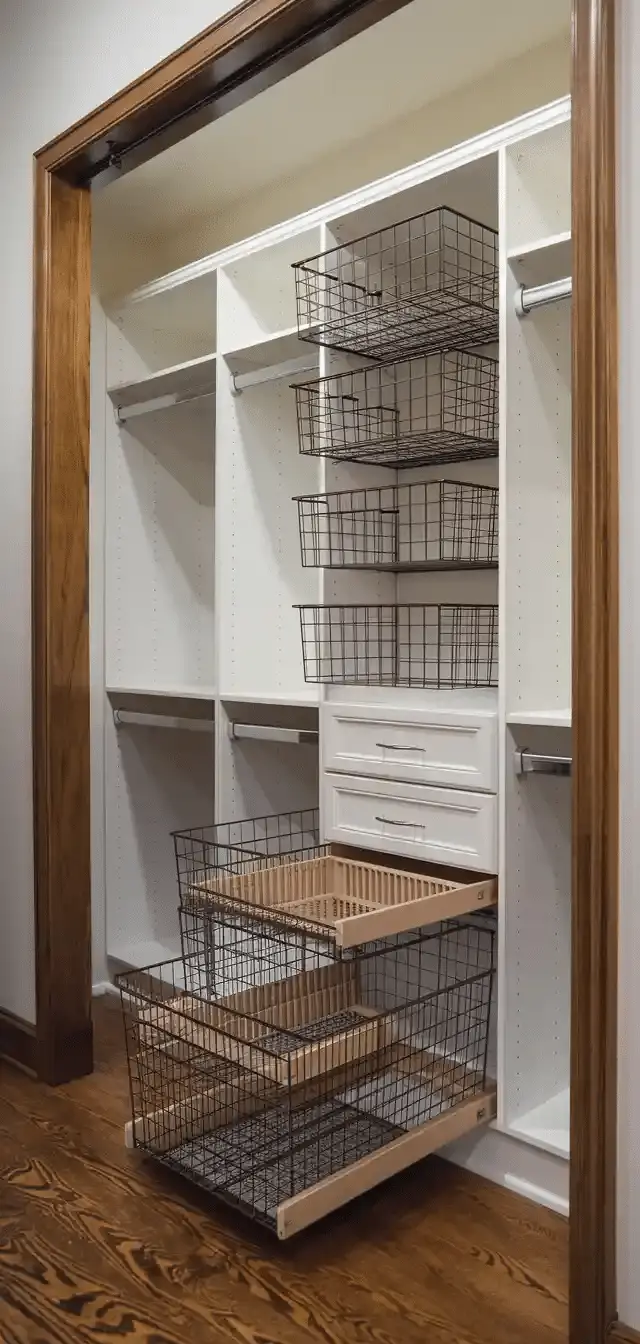 Built-In Closet Storage