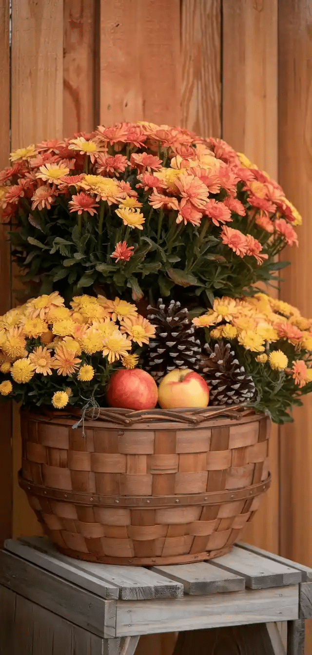 Fall Container Planter