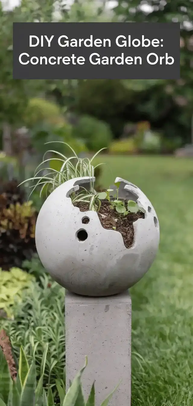 DIY Garden Globe
