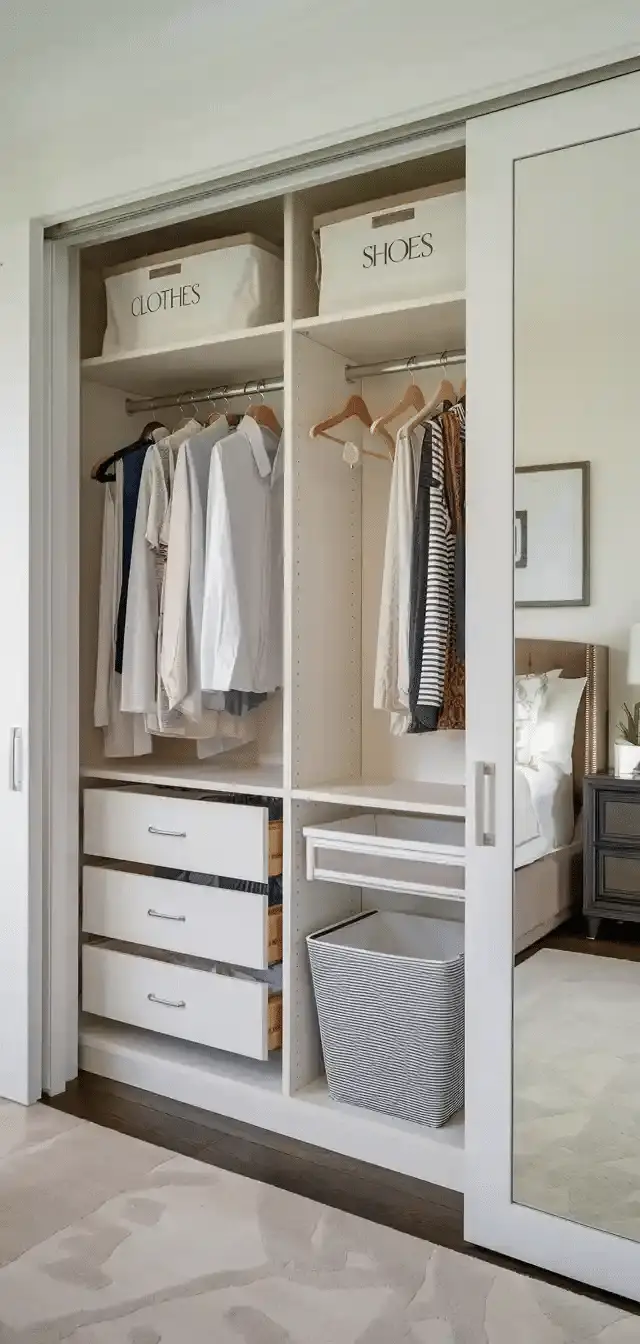 Built-In Closet Storage