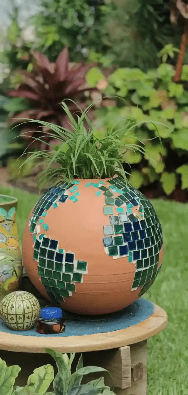 DIY Garden Globe
