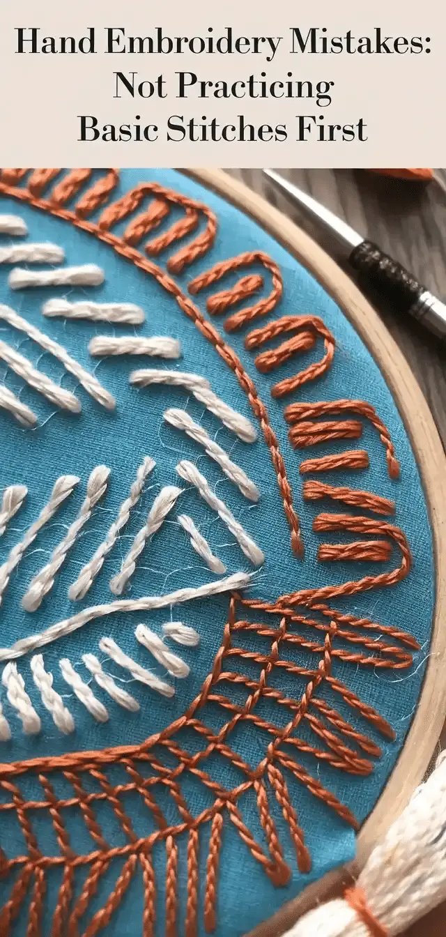 Embroidery Mistakes