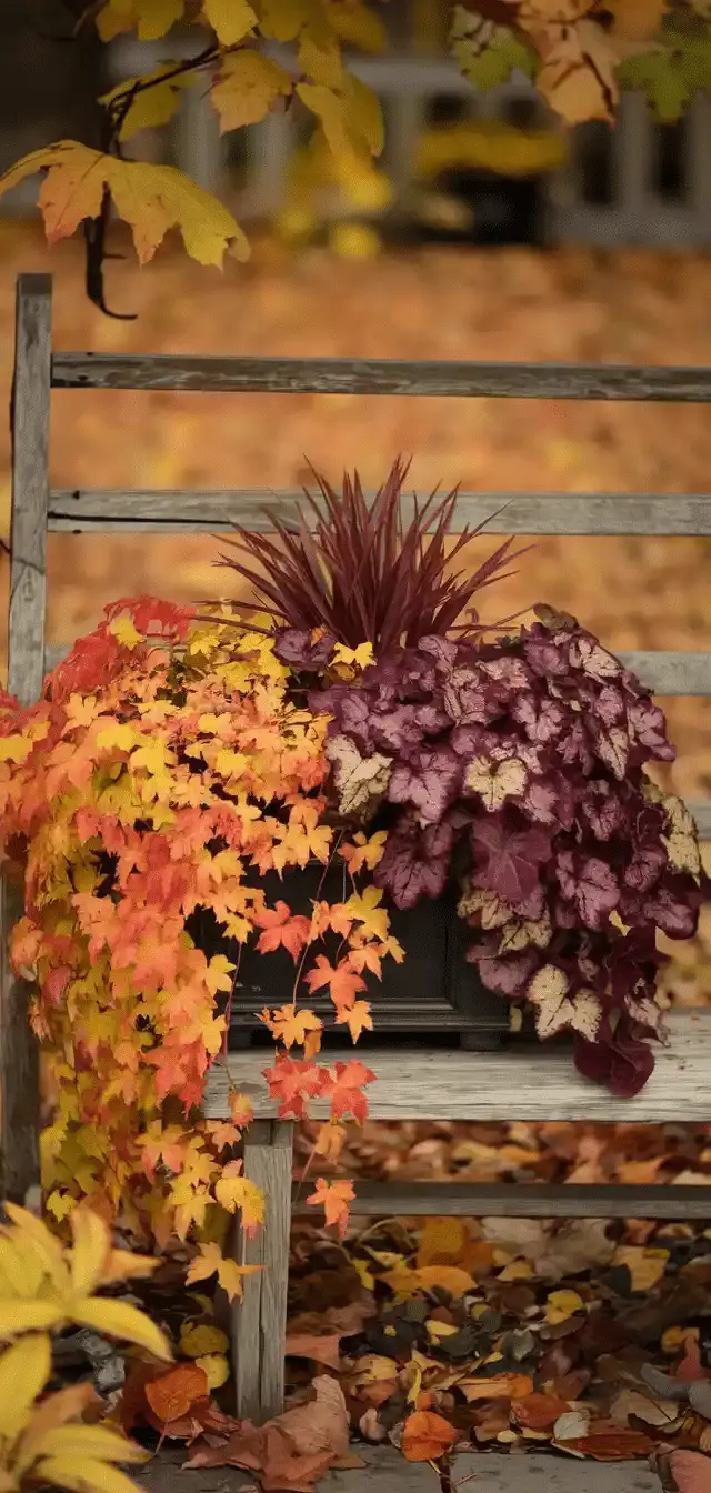 Fall Container Planter