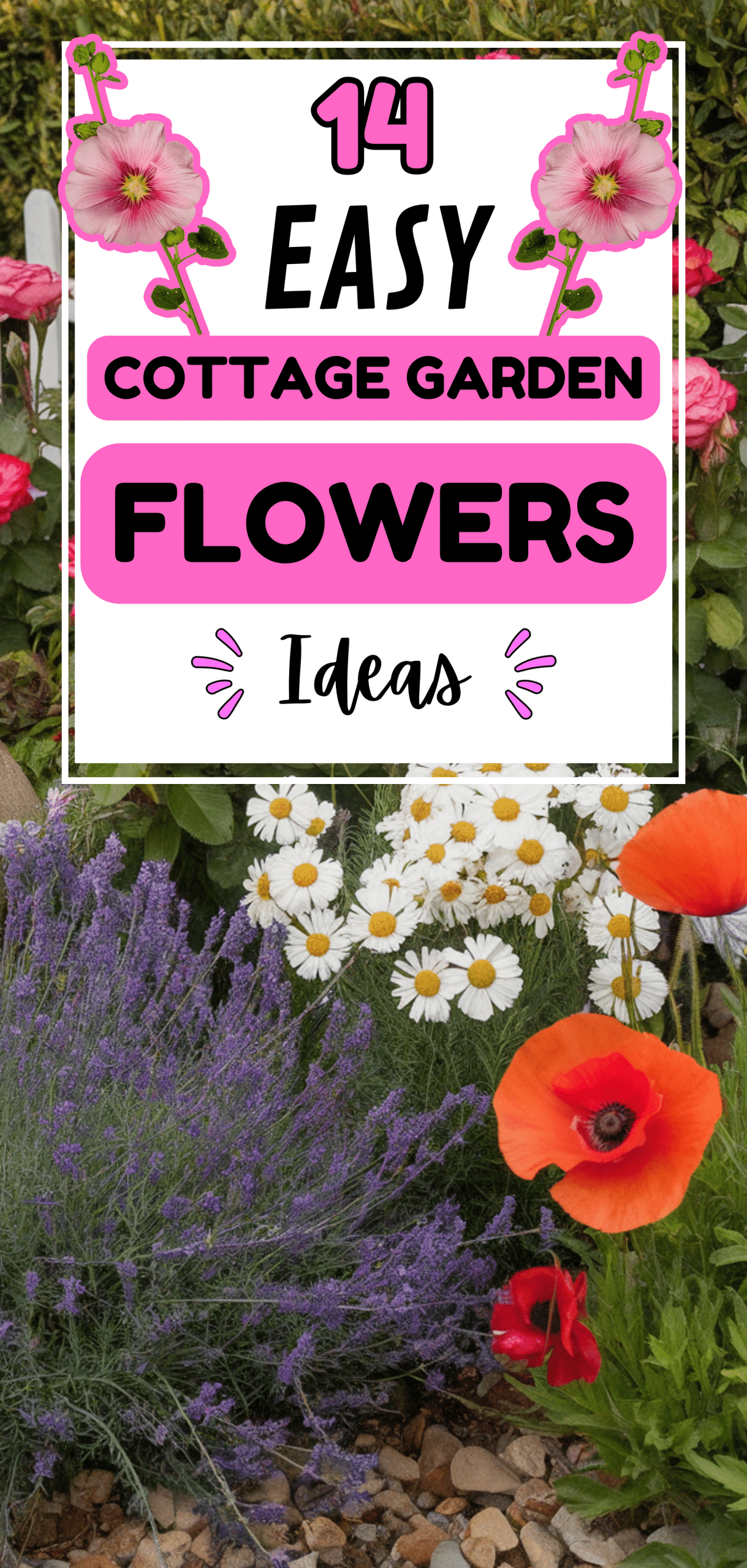 Easy Cottage Garden Flowers Ideas