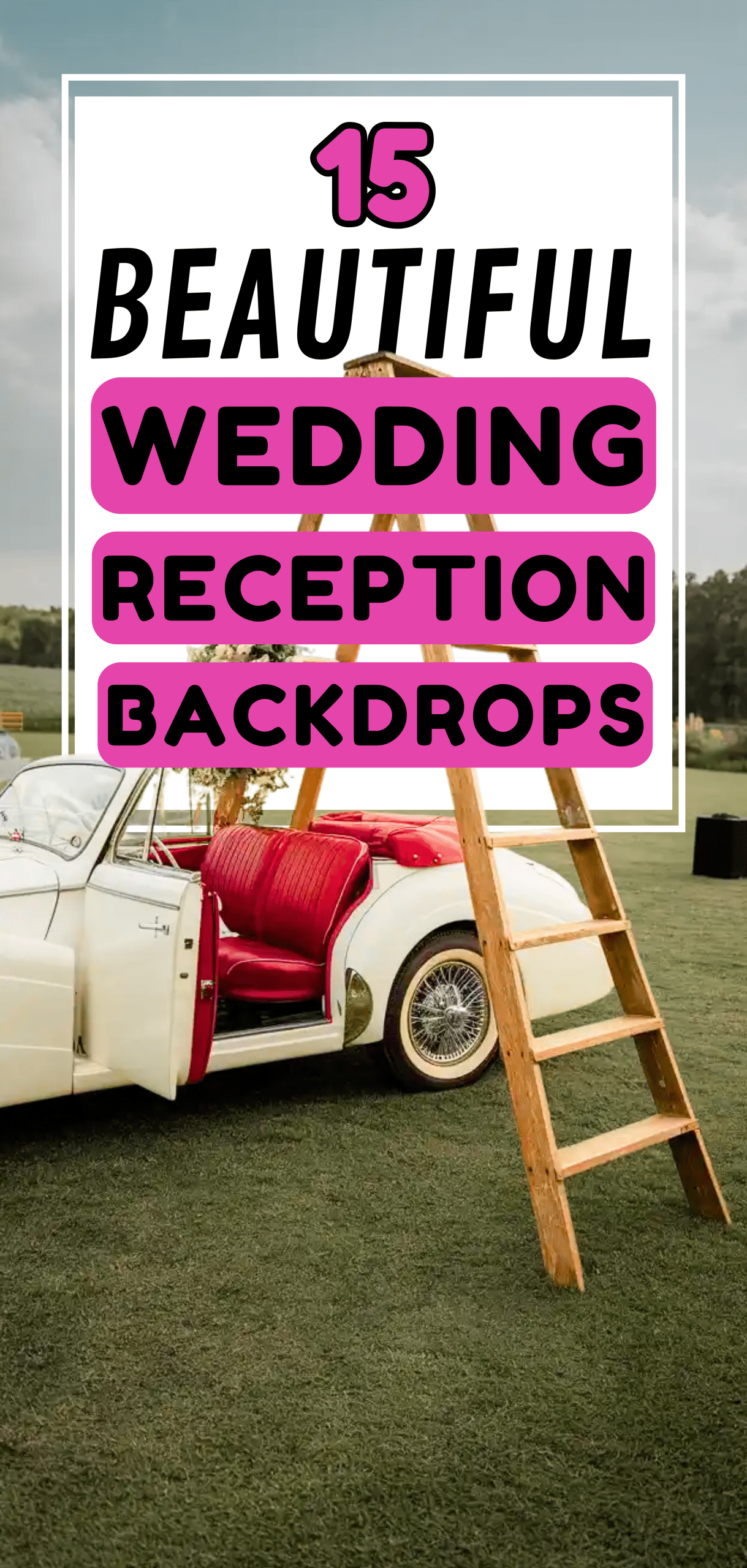 Wedding Reception Backdrops