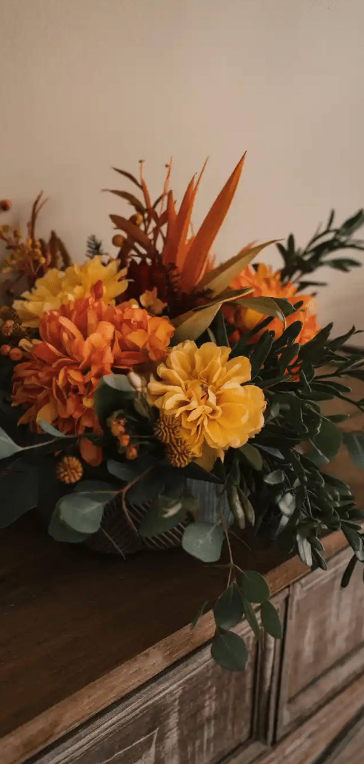 Centerpiece Fall Floral Arrangements