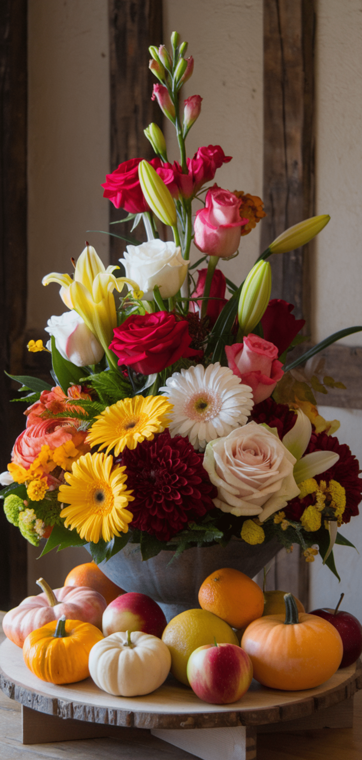 Beautiful Flowers Thanksgiving Centerpieces