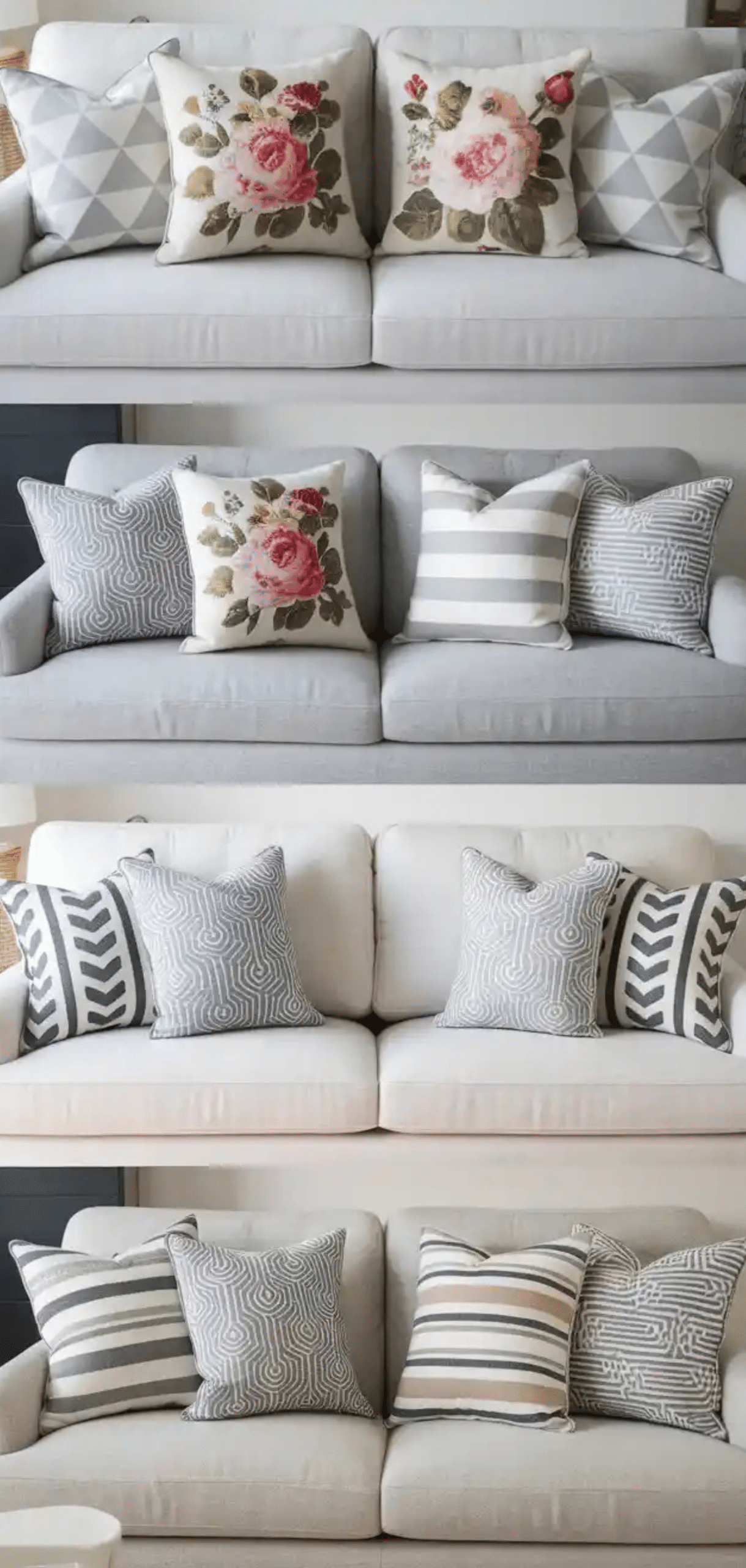 Perfect Ideas for Grey Sofas