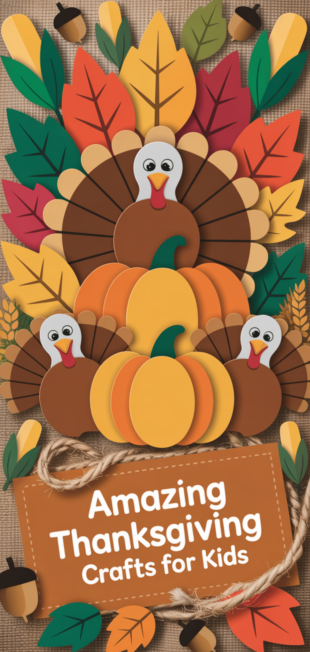 Amazing Thanksgiving Crafts for Kids