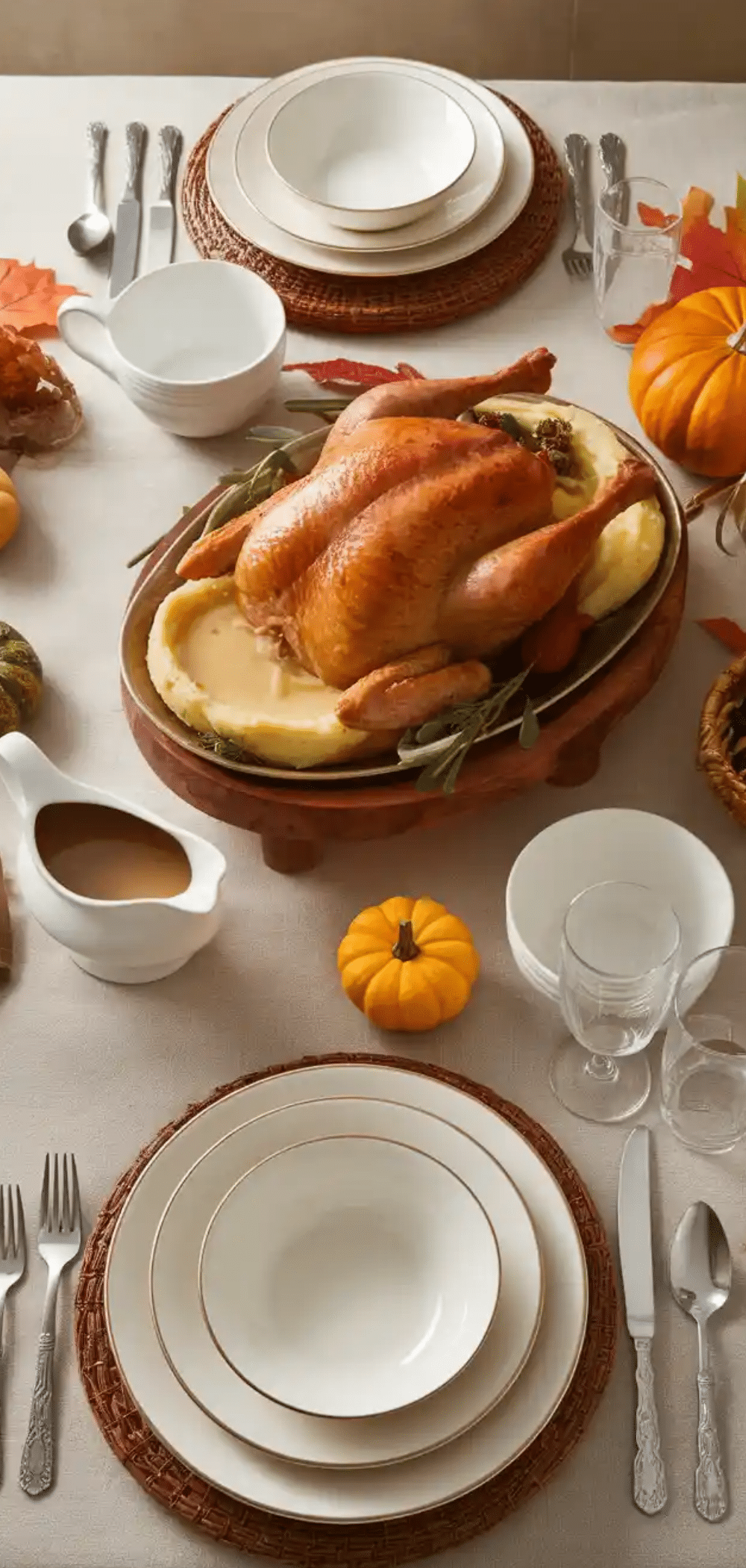 Stunning Table Settings Thanksgiving Decoration