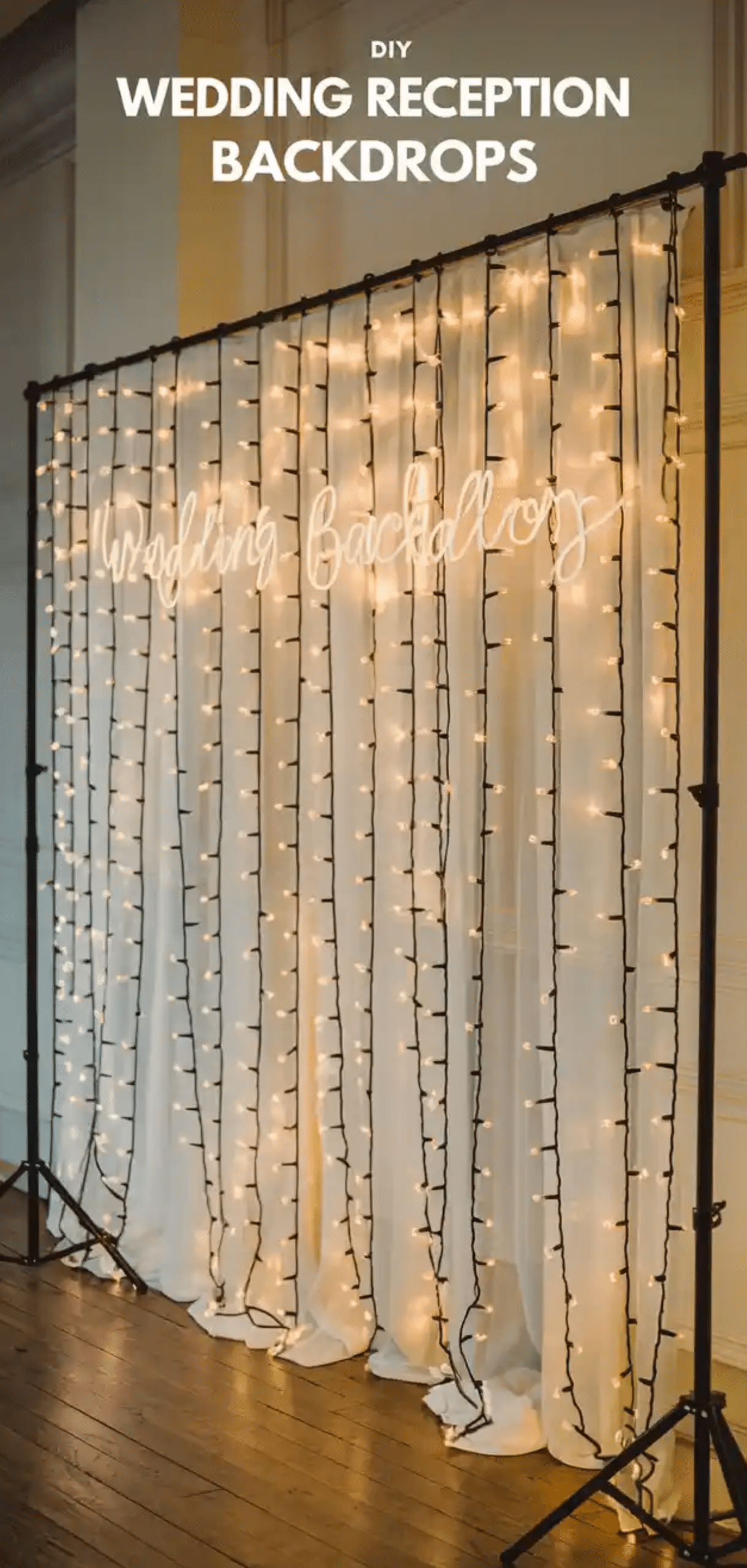Wedding Reception Backdrops