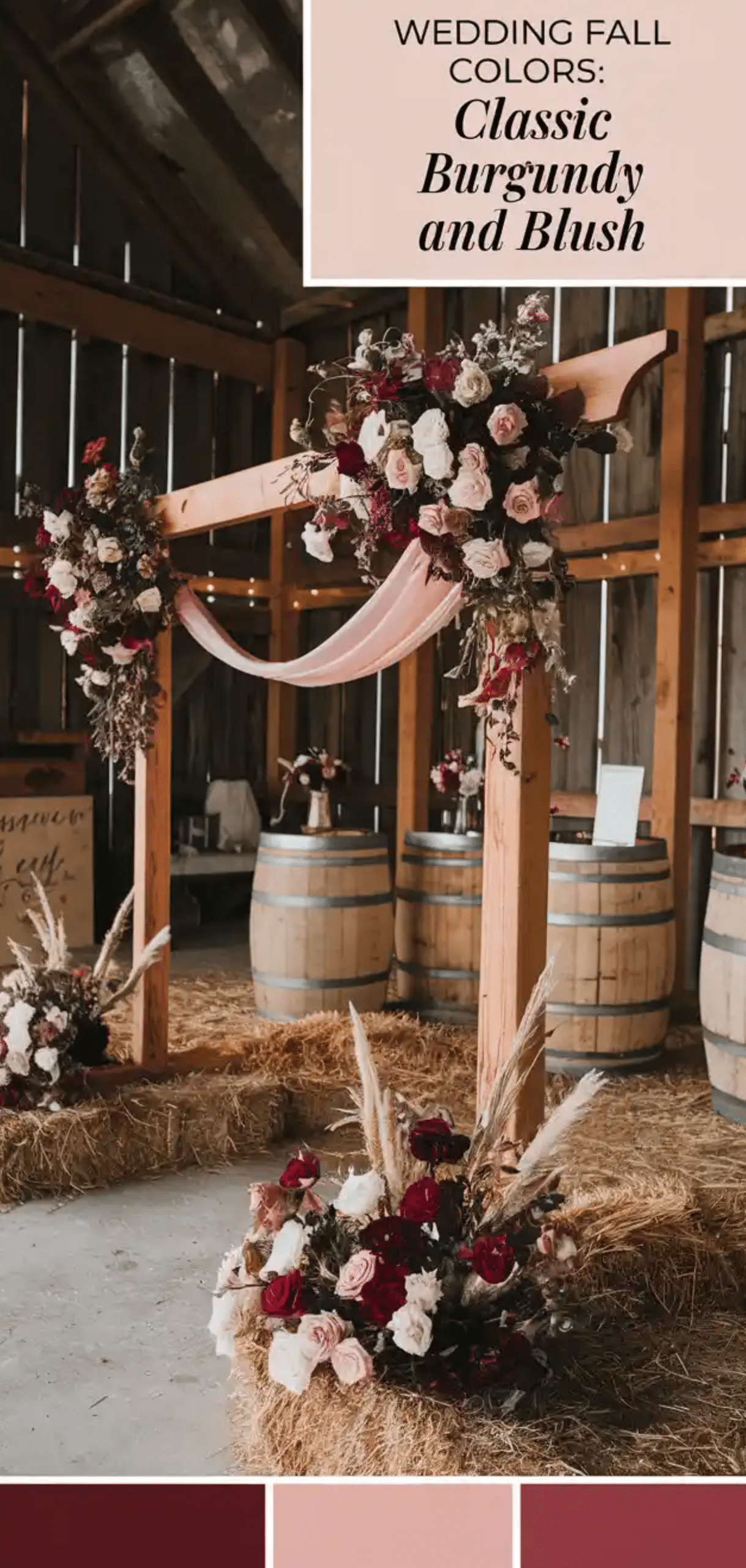 Stunning Wedding Fall Colors