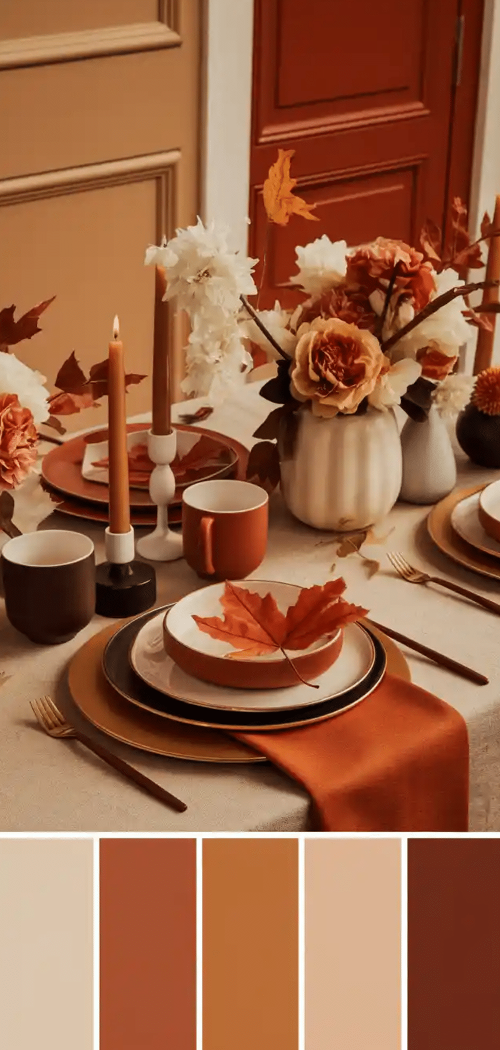Stunning Table Settings Thanksgiving Decoration