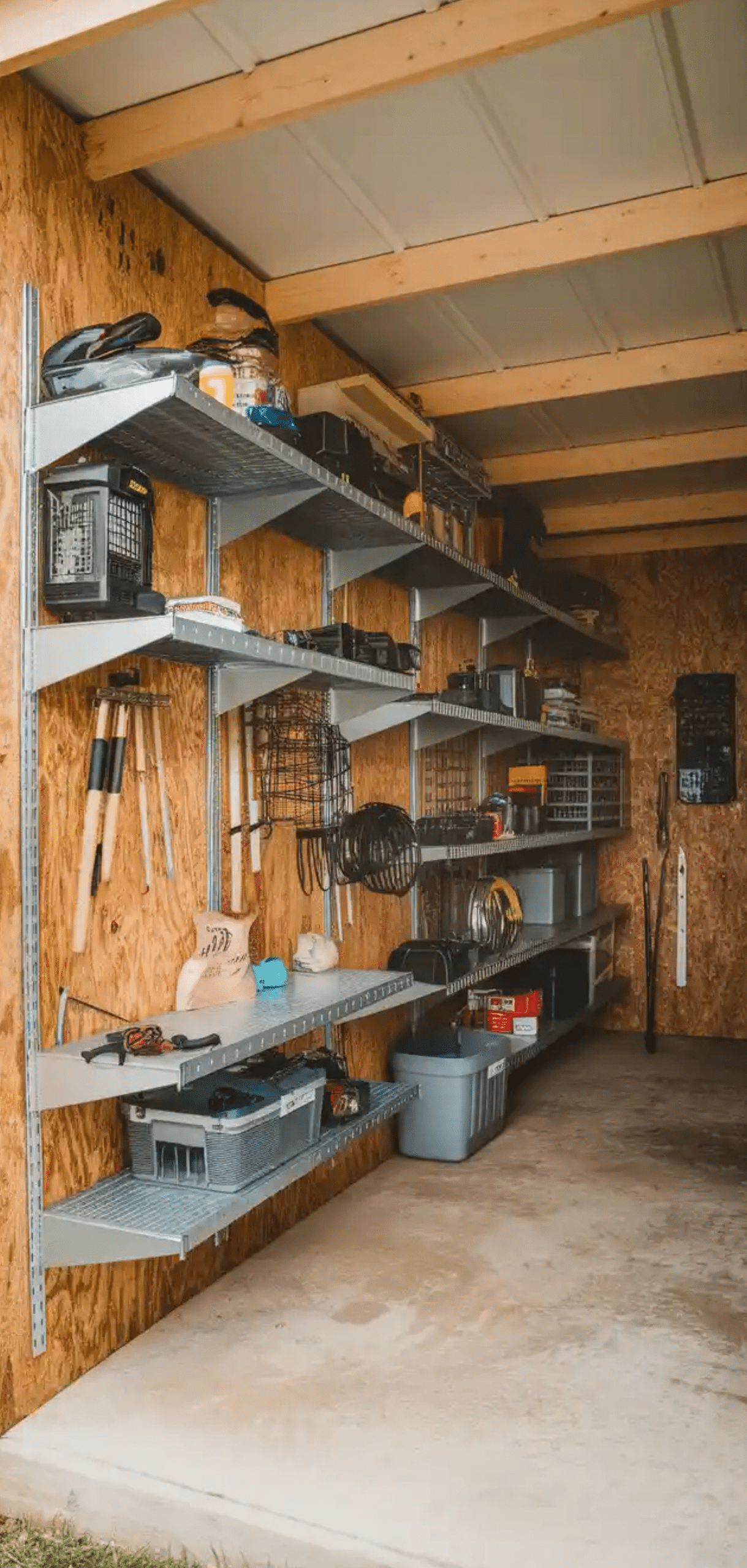 Perfect Shed Storage Ideas