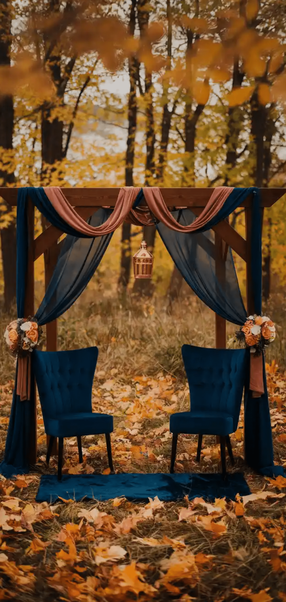 Stunning Wedding Fall Colors