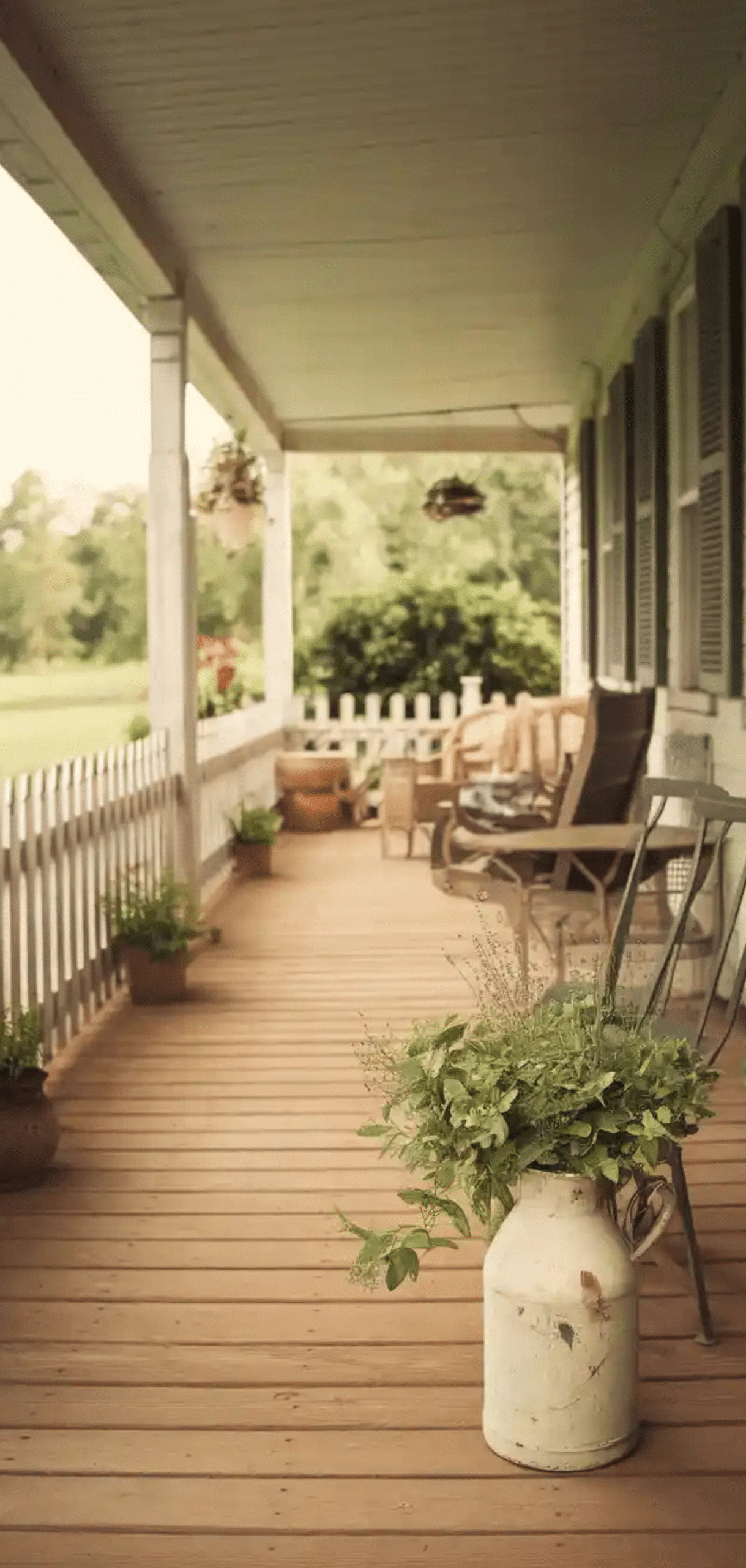 Easy Vintage Porch Decor Ideas