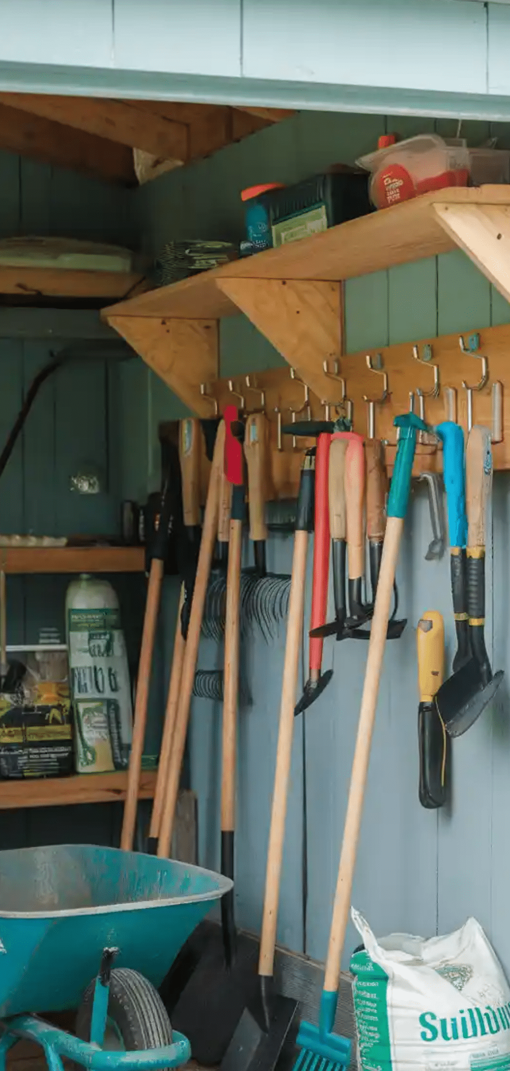 Brilliant DIY Shed Organization