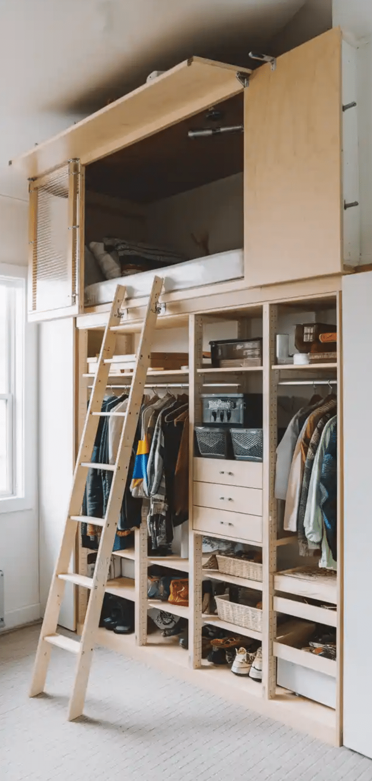 12 Easy DIY Closet Loft Ideas - The Mega Mom