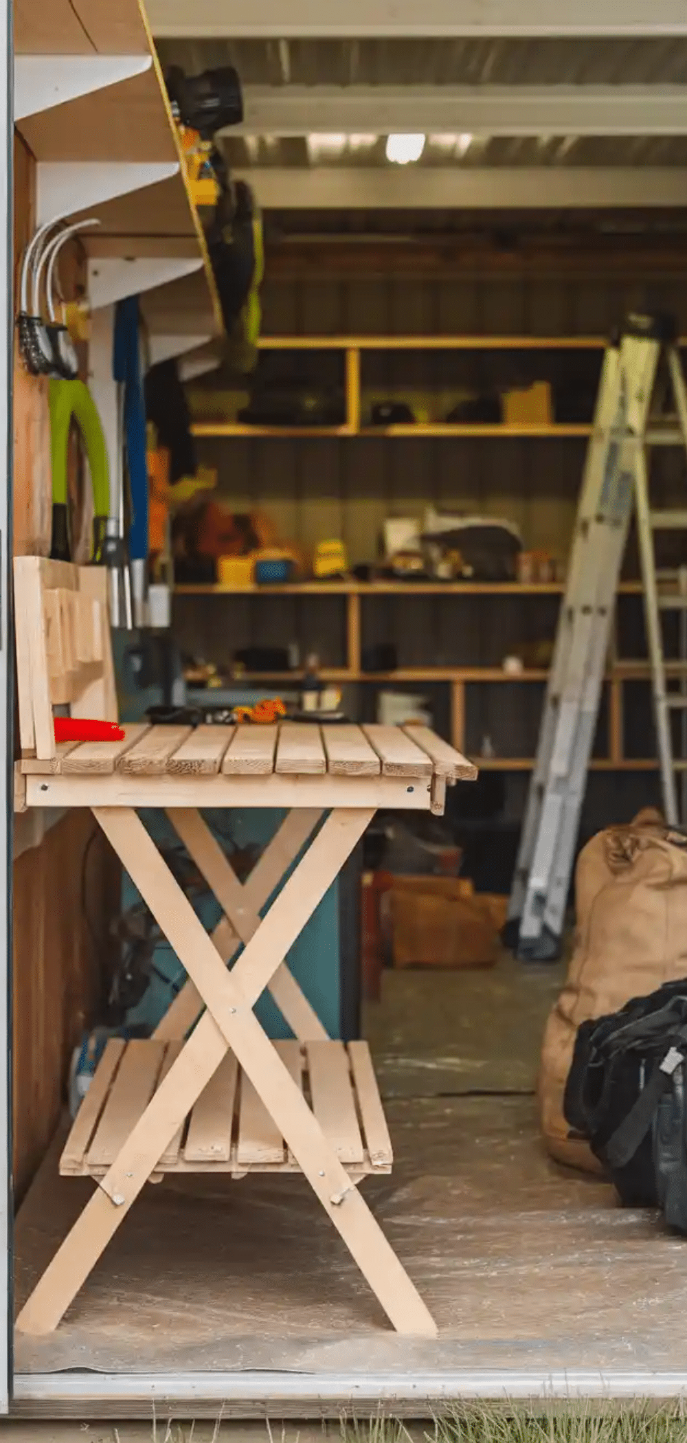 Brilliant DIY Shed Organization
