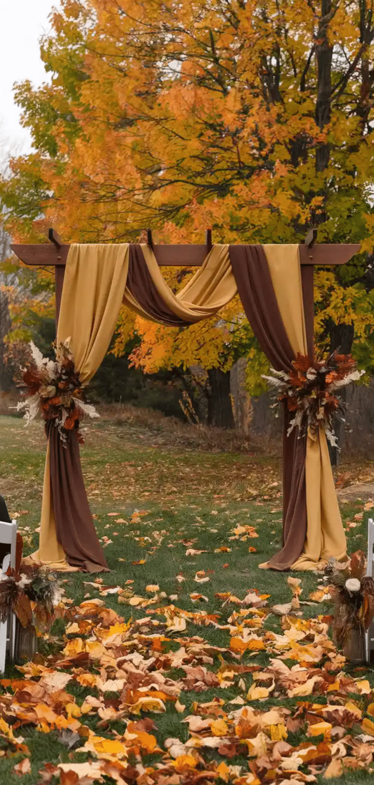 Stunning Wedding Fall Colors
