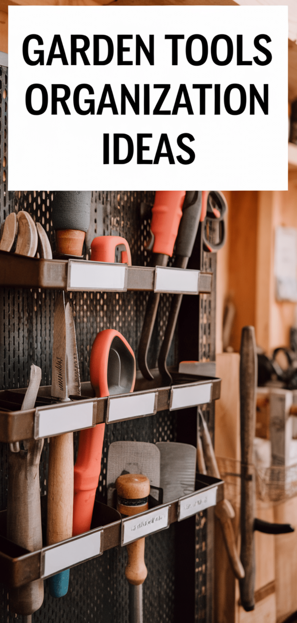 Perfect Garden Tools Organization Ideas