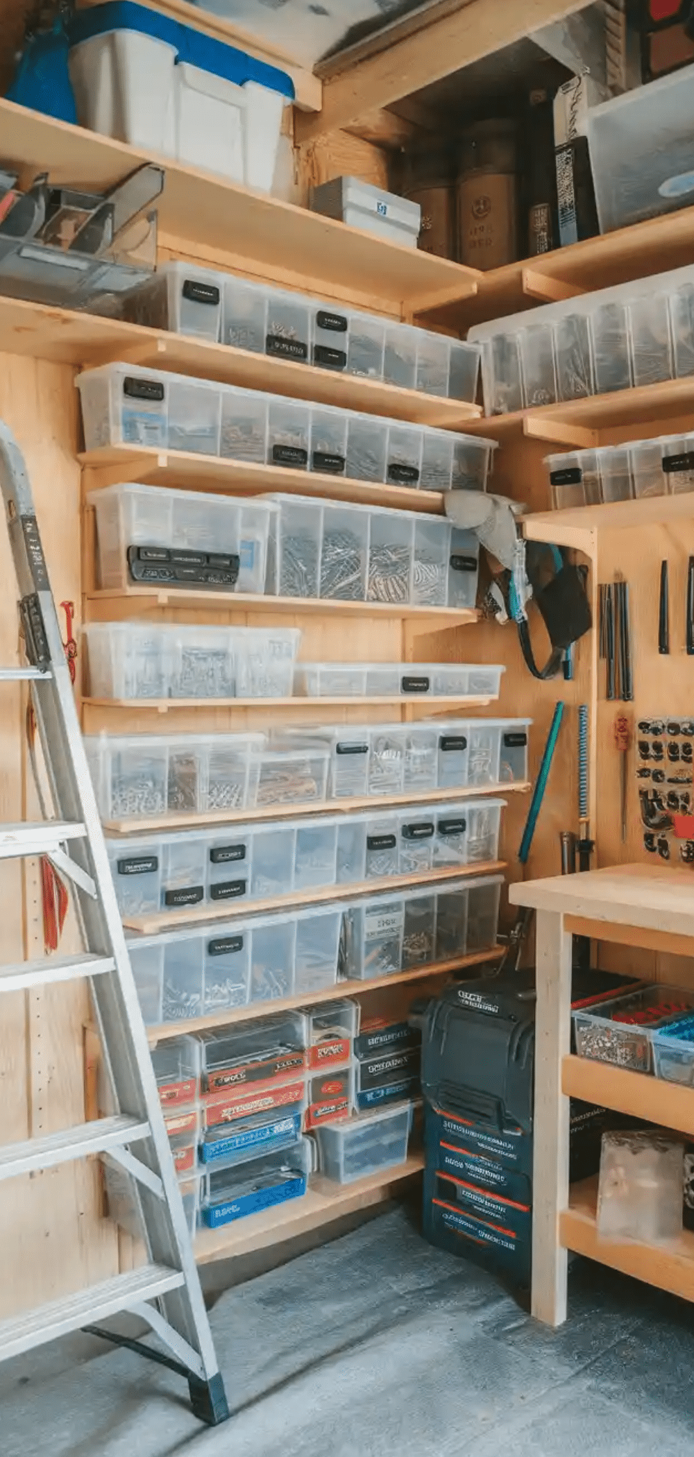 Brilliant DIY Shed Organization