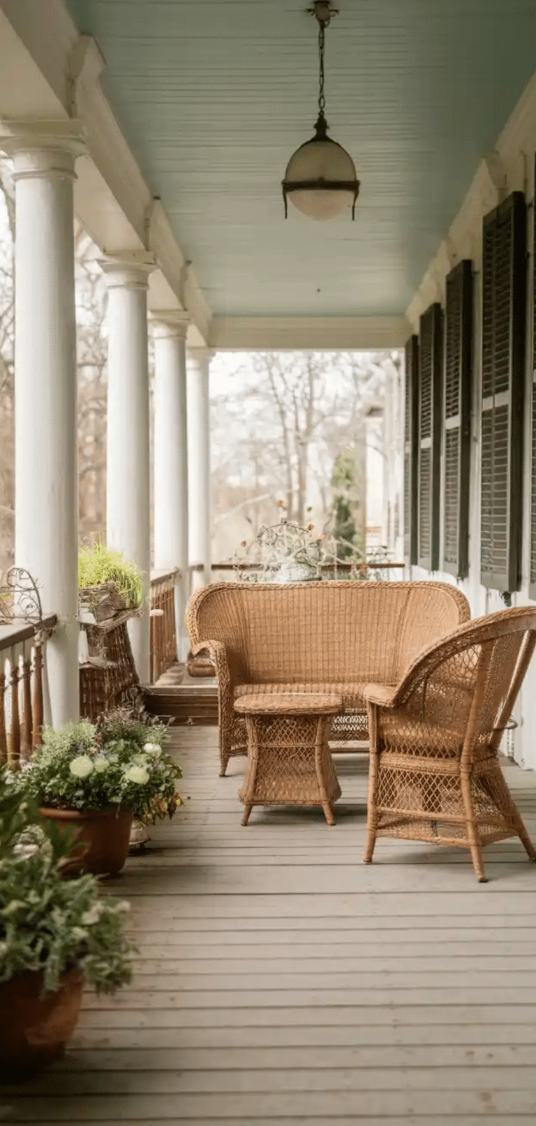 17 Easy Vintage Porch Decor Ideas - The Mega Mom