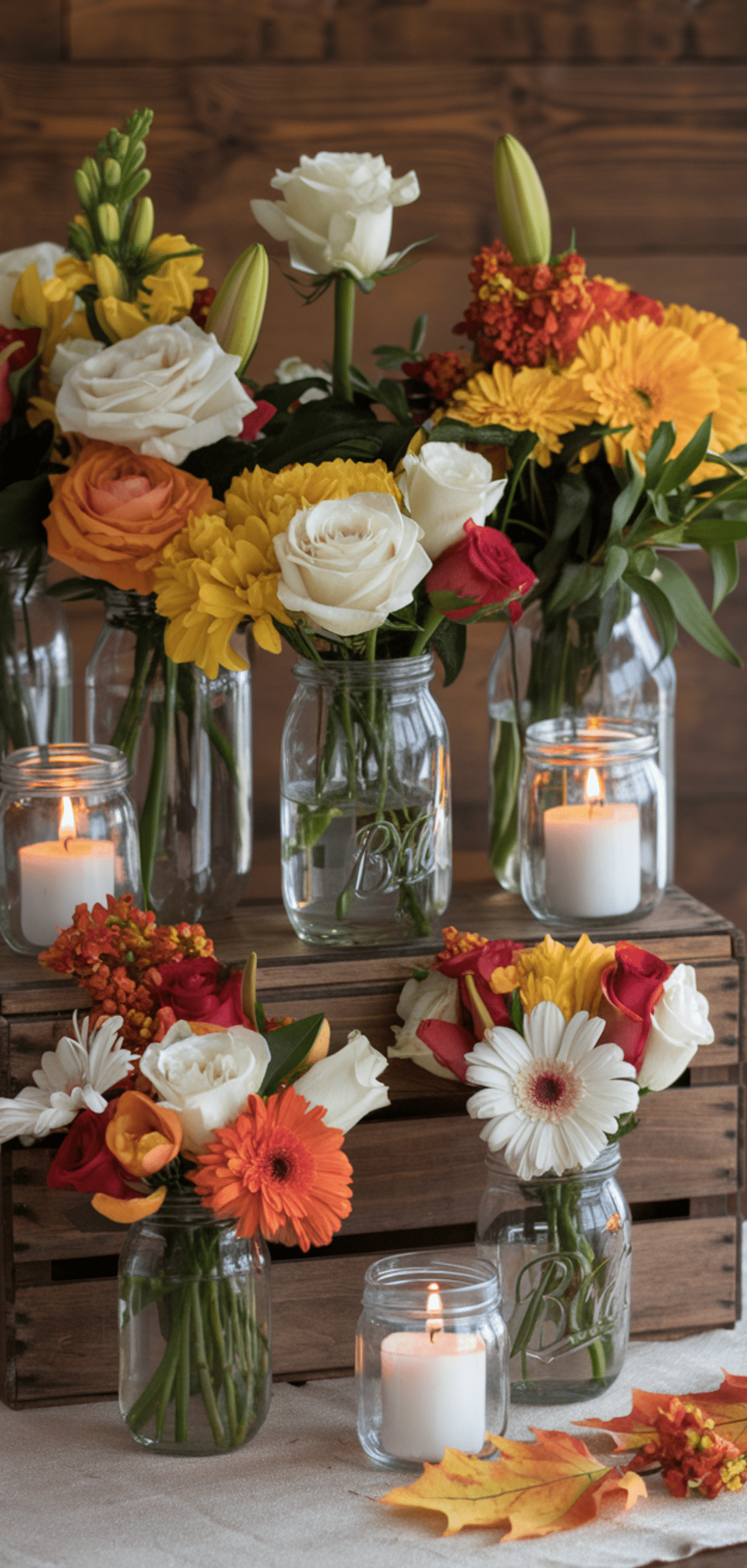 Beautiful Flowers Thanksgiving Centerpieces