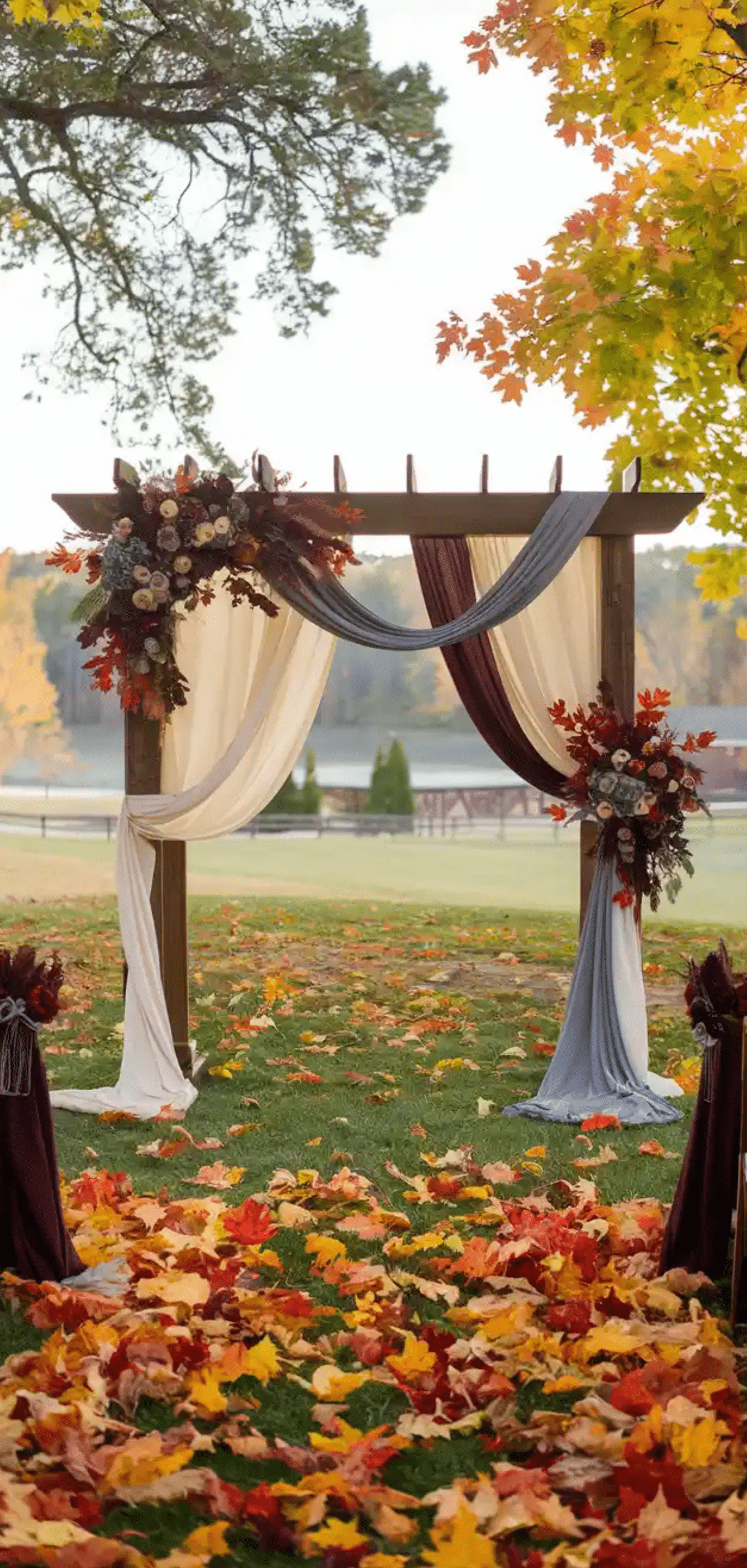 Stunning Wedding Fall Colors