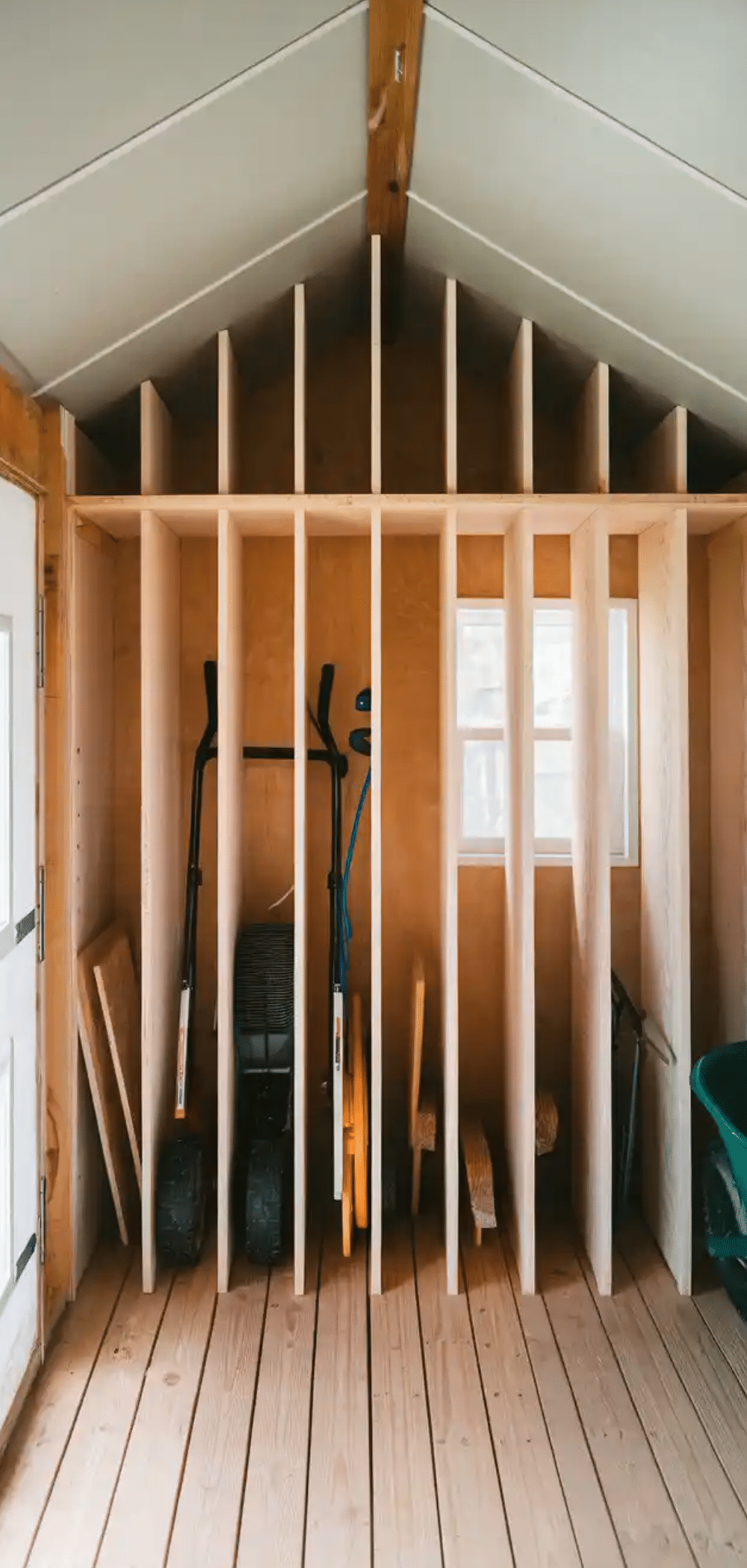 Brilliant DIY Shed Organization