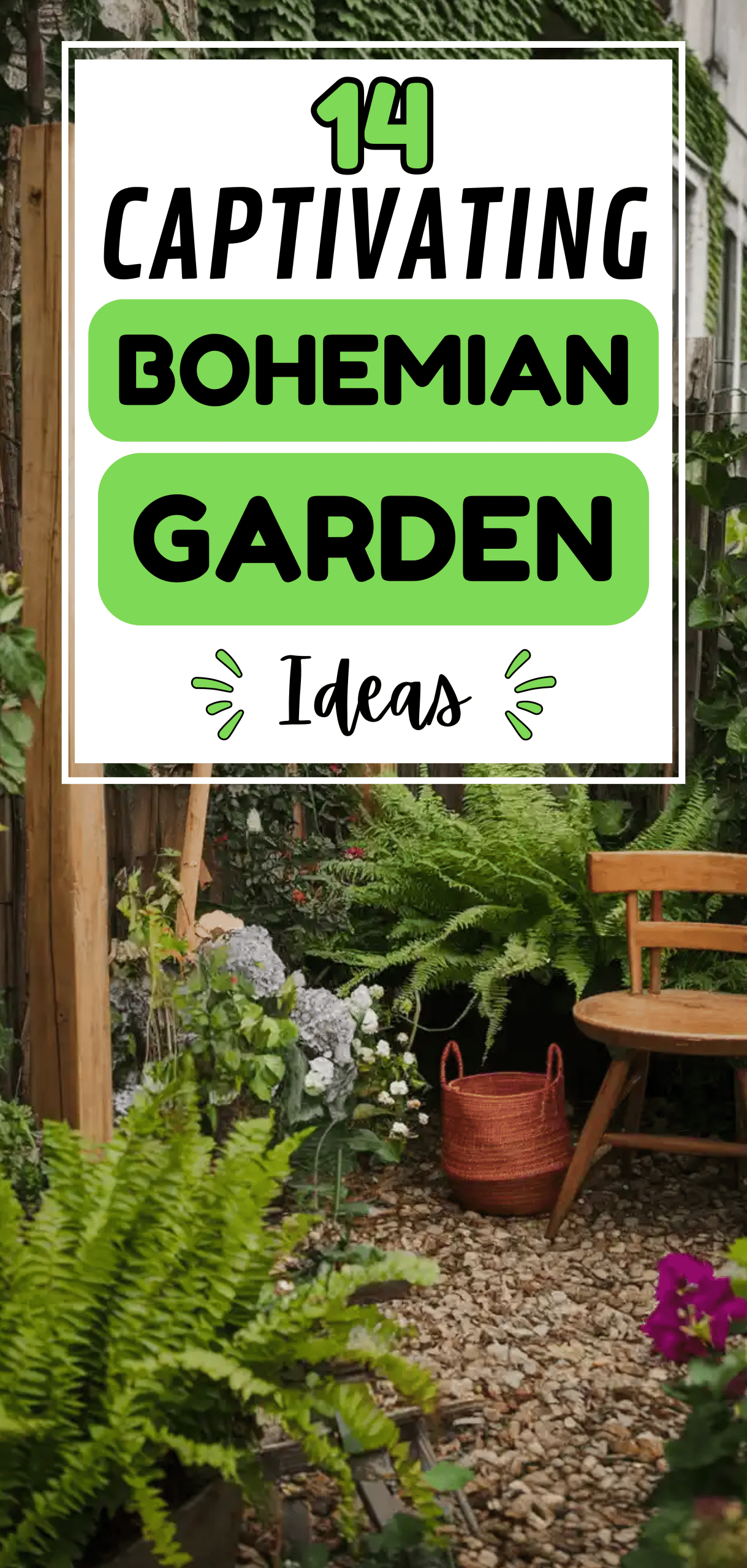 Bohemian Garden Ideas