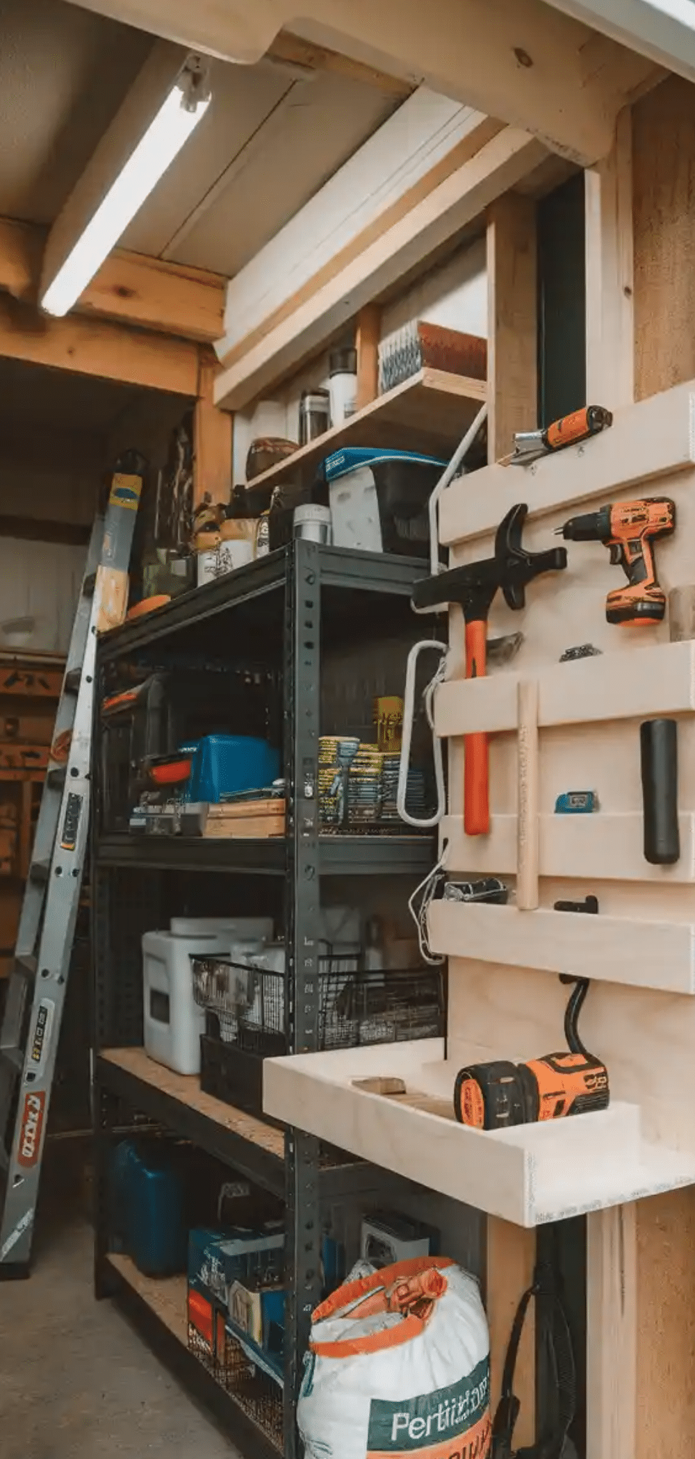 Brilliant DIY Shed Organization