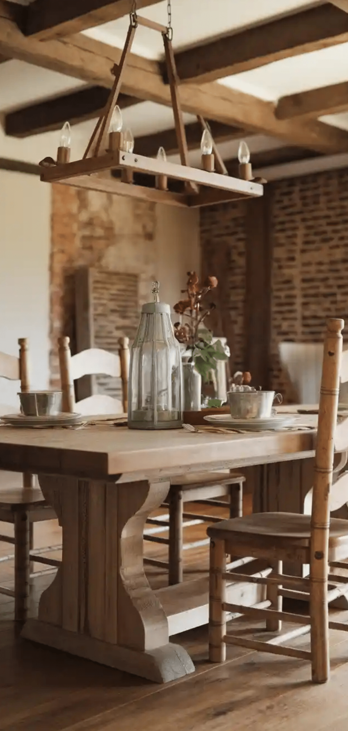Easy Rustic Dining Room Table Ideas