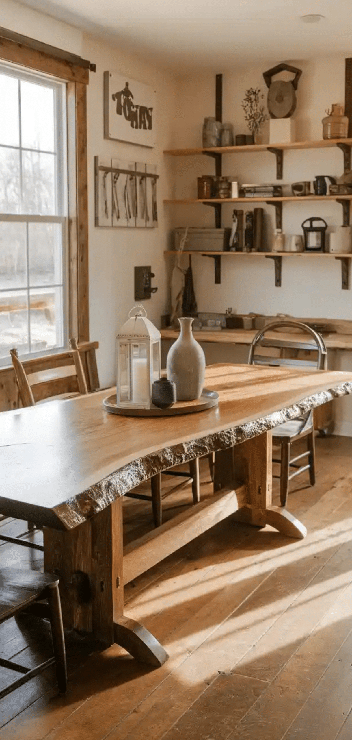 Easy Rustic Dining Room Table Ideas